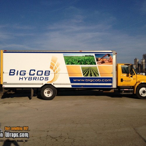 Big Cob Box Truck Wrap
